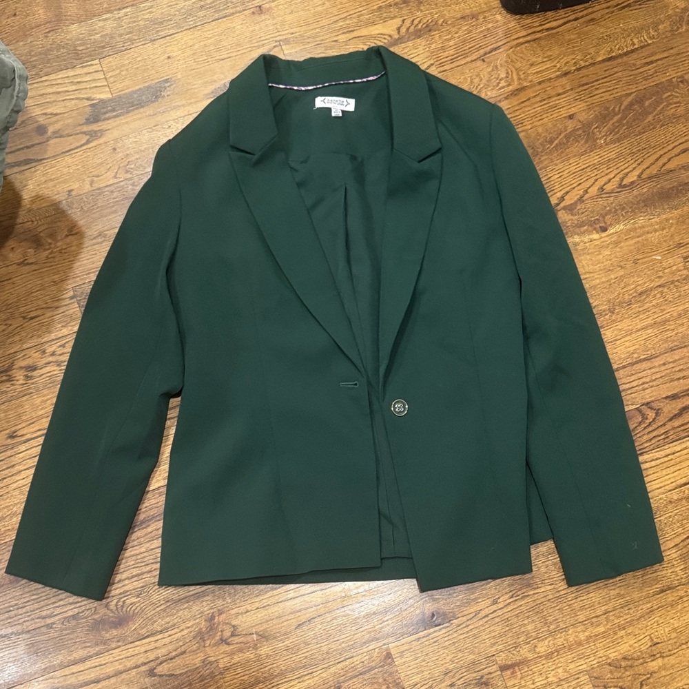 Nanette Lepore Dark Green Blazer